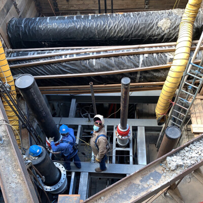 Steam Line Project Overcomes Challenges, Enhances Reliability