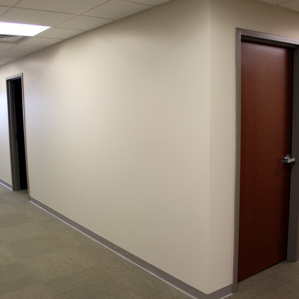 A blank canvas before timeline installation begins.