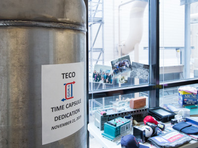 TECO Time Capsule Sealed, Scheduled for 2044 Opening