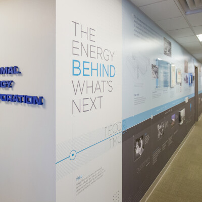 Timeline Wall Brings History to Life at TECO